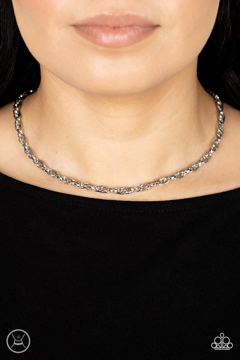 Urban Underdog - Silver  Necklace
