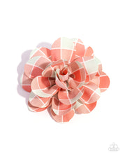 Load image into Gallery viewer, Gingham Garden - Orange hair accessories
