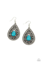 Load image into Gallery viewer, Cloud Nine Couture - Blue earrings
