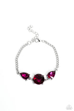 Load image into Gallery viewer, Twinkling Trio - Pink bracelet
