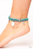 Load image into Gallery viewer, Buy and SHELL - Blue Anklet -1 multi anklet braclet
