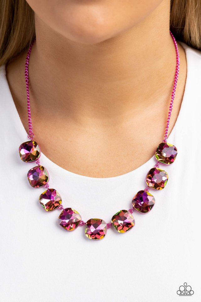 Combustible Command - Pink
Necklace