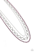 Load image into Gallery viewer, Tasteful Tiers - Pink  Necklace

