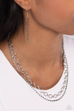 Load image into Gallery viewer, Tasteful Tiers - Green necklace
