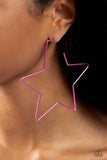 Load image into Gallery viewer, Starstruck Secret - Pink Earrings
