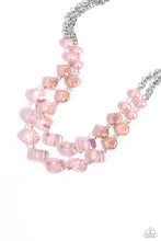 Load image into Gallery viewer, Eclectic Embellishment - Pink necklace
