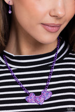 Load image into Gallery viewer, Low-Key Lovestruck - Purple necklace

