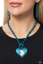 Load image into Gallery viewer, Modern Matchup - Blue necklace
