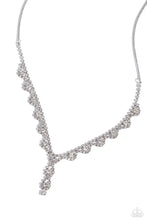 Load image into Gallery viewer, Executive Embellishment - White necklace
