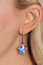Load image into Gallery viewer, Star-Crossed Sparkle - Purple necklace
