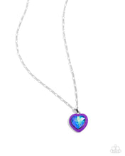 Load image into Gallery viewer, Heartfelt Hope - Purple necklace
