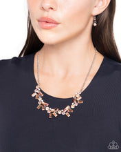 Load image into Gallery viewer, Serene Statement - Orange necklace
