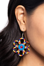 Load image into Gallery viewer, FLOWER Forward - Red earrings
