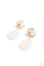Load image into Gallery viewer, Sunburst Sophistication - Gold earrings
