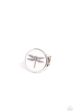 Load image into Gallery viewer, Debonair Dragonfly - White ring
