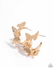 Load image into Gallery viewer, No WINGS Attached - Gold earrings
