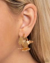Load image into Gallery viewer, No WINGS Attached - Gold earrings
