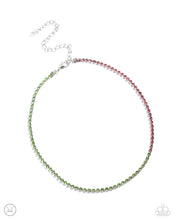 Load image into Gallery viewer, Dedicated Duo - Green necklace
