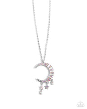 Load image into Gallery viewer, Lunar Landmark - Pink Necklace

