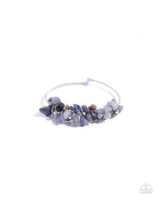 Load image into Gallery viewer, Dainty Deconstruction - Blue bracelet
