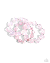 Load image into Gallery viewer, Glittery Gala - Pink bracelet
