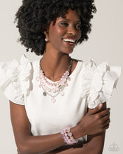 Load image into Gallery viewer, Glittery Gala - Pink bracelet
