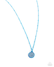 Load image into Gallery viewer, Bejeweled Basic - Blue necklace
