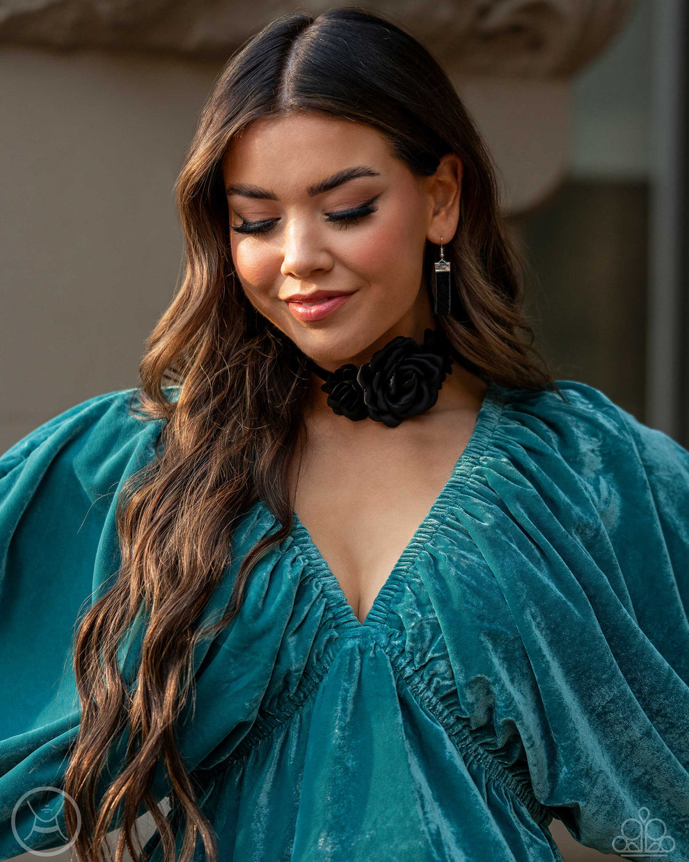 Very Viscountess - Black choker necklaces