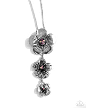 Load image into Gallery viewer, Wallflower Whimsy - Purple necklace
