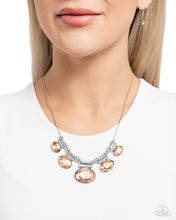 Load image into Gallery viewer, Socialite Status - Orange necklace
