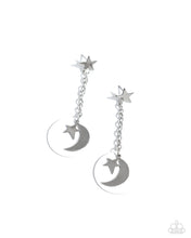Load image into Gallery viewer, Celestial Change - White earrings
