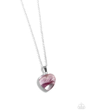 Load image into Gallery viewer, HEART Exhibition - Purple necklace
