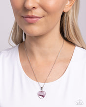 Load image into Gallery viewer, HEART Exhibition - Purple necklace
