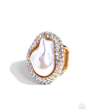 Load image into Gallery viewer, Opulent Ocean - Gold ring
