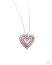 Load image into Gallery viewer, Hallucinatory Hearts - Red necklace
