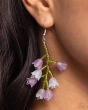 Load image into Gallery viewer, Beguiling Bouquet - Purple earrings
