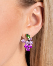 Load image into Gallery viewer, Grapevine Grace - Purple earrings
