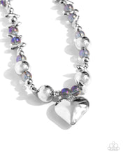 Load image into Gallery viewer, Glistening Gossip - Purple necklace
