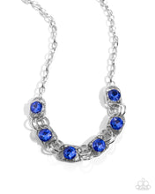 Load image into Gallery viewer, Serrated Sensation - Blue necklace

