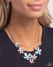 Load image into Gallery viewer, Reflective Rundown - Blue necklace
