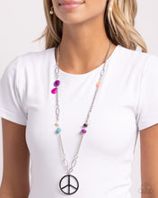 Load image into Gallery viewer, Peaceful Playtime - Purple necklace

