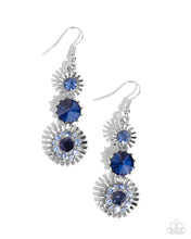 Load image into Gallery viewer, Dedicated Dalliance - Blue earrings
