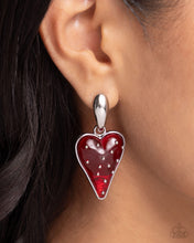 Load image into Gallery viewer, Glossy Goodwill - Red earrings
