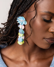 Load image into Gallery viewer, Under the Waves - Blue earrings
