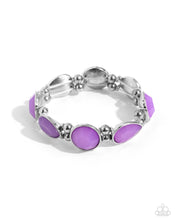 Load image into Gallery viewer, In All the BRIGHT Places - Purple bracelet
