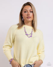 Load image into Gallery viewer, BRIGHT This Sway - Purple earrings
