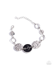 Load image into Gallery viewer, Anchor Alignment - Black bracelet
