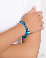 Load image into Gallery viewer, Affectionate Accent - Blue bracelet
