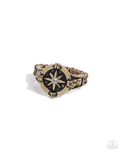 Load image into Gallery viewer, Cultured Compass - Brass ring
