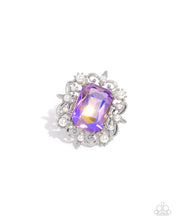 Load image into Gallery viewer, Framed Flourish - Purple ring
